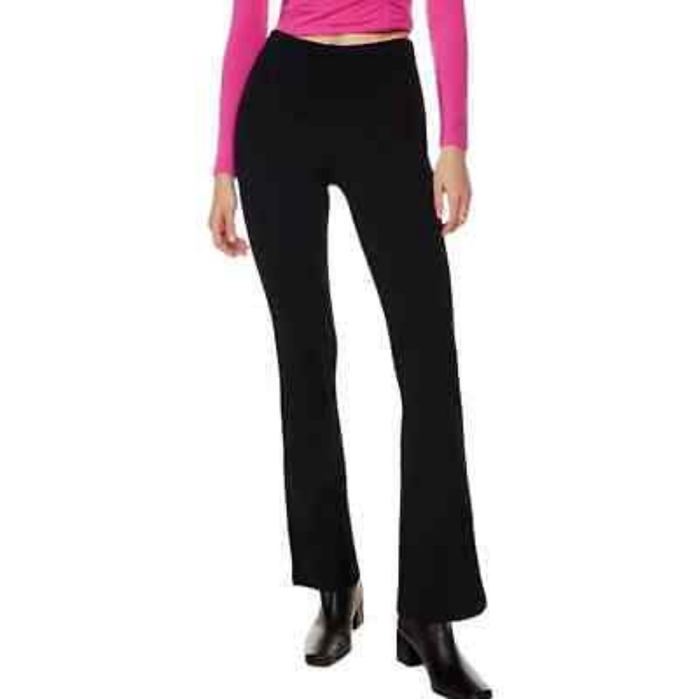 Aritzia Wilfred Flare Pant Size 2XS Mid-rise Elastic Waist Rib Knit Stretch New
